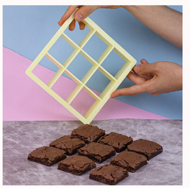 Cortador Brownie Quadrado 5x5cm BlueStar por Ana Brownie